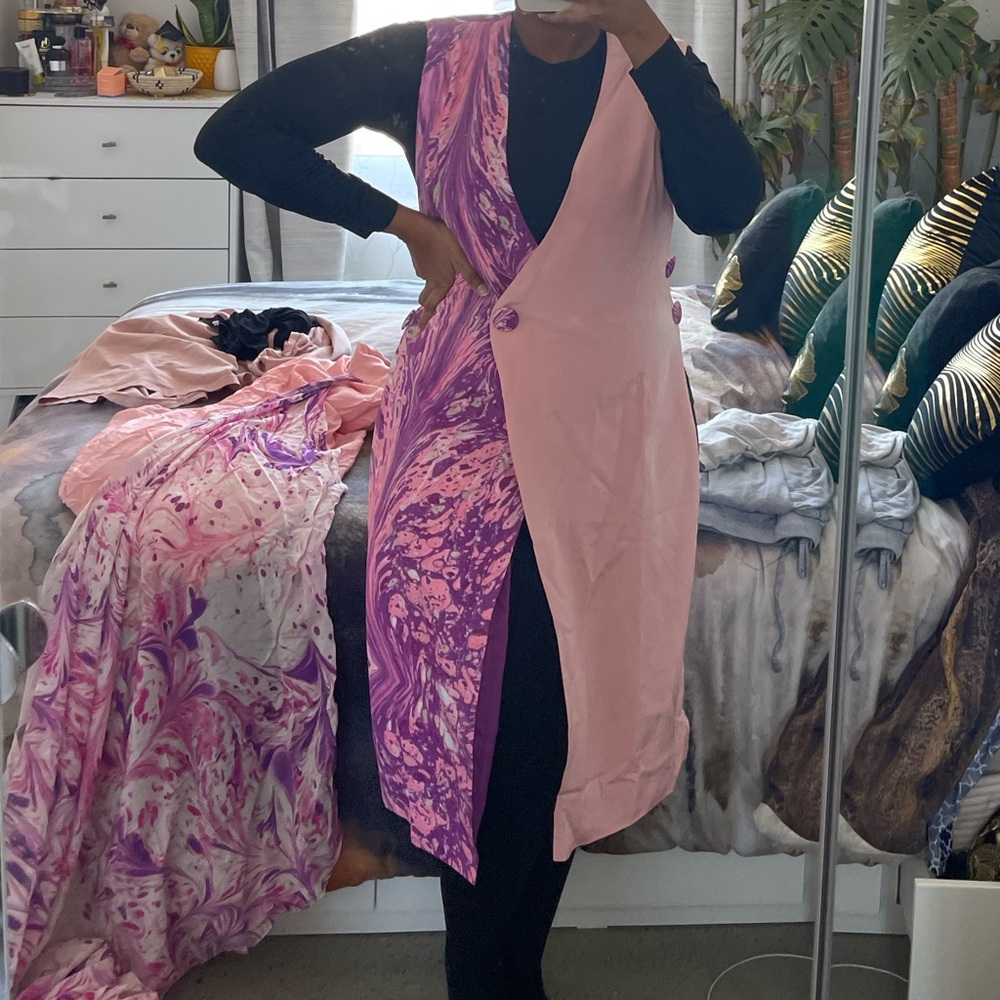 Multi-way layered gown sz 0X - Picture 14 of 17
